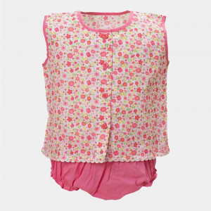 Pink Cotton Newborns Nima Set