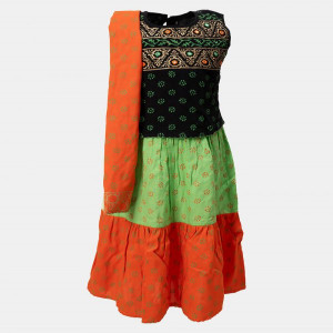 Printed Viscose Ghagra Choli