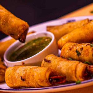 THAI SHRIMPS ROLL WITH SHRIMP