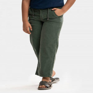 Green Twill Woven Pant