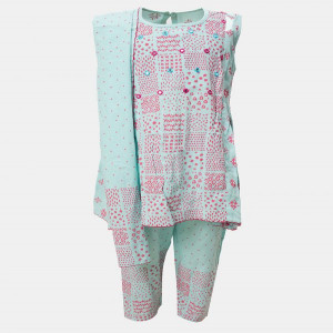 Sky Blue Viscose   Salwar Kameez