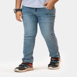 Blue Denim Long Pants