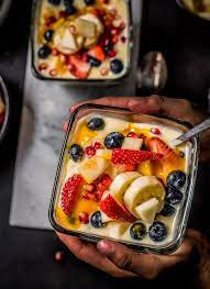 Fruit Custard Single