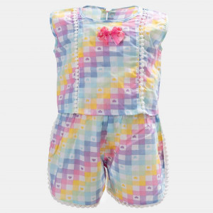 Printed Cotton Bottom Tops Set