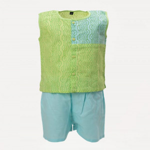 Printed Cotton Nima Pant Set