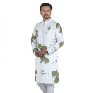 (Only Panjabi) Premium Printed Panjabi