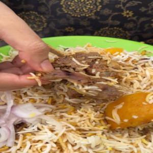 Beef Orosh Biryani