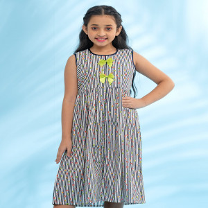 Cotton Stripped Frock