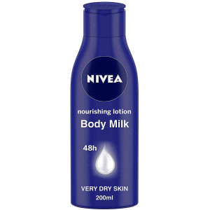 Body Lotion for Very Dry Skin, Nourishing Body Milk with 2x Almond Oil