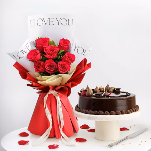 i-love-you-rose-bouquet-and-chocolate-cake-gift-combo