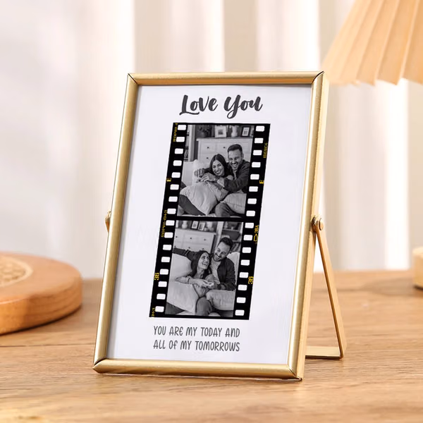 love-you-personalized-golden-photo-frame