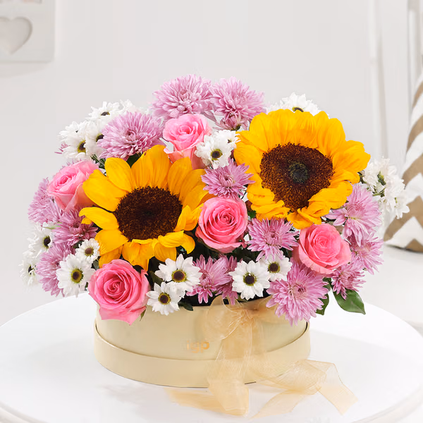 luxe-sunflower-arrangement