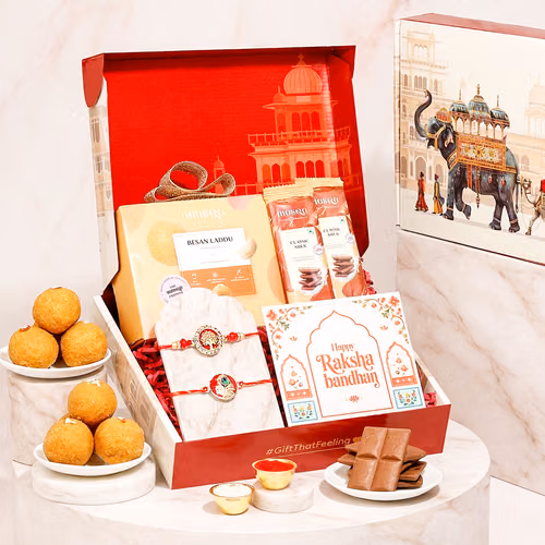 red-meenakari-rakhis-and-sweets-hamper