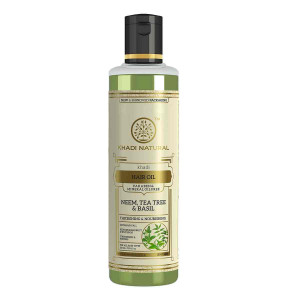 Khadi Natural Neem Teatree & Basil Hair Oil