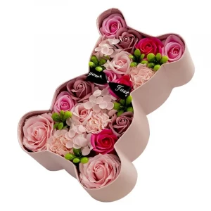 Bear Styled Exclusive Soap Flower