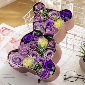 Bear Styled Exclusive Soap Flower