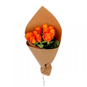 small-orange-roses-bouquet