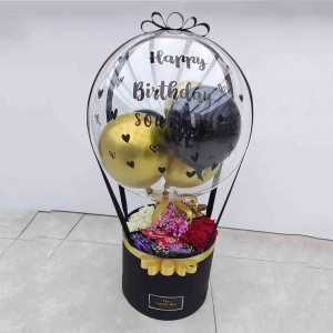 Chocolate and Mixed Flower Gift Hamper