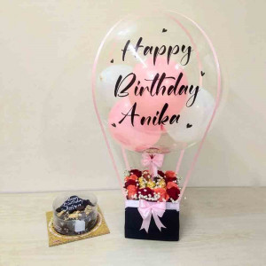 Ferrero with Rose Mixed Bouquet