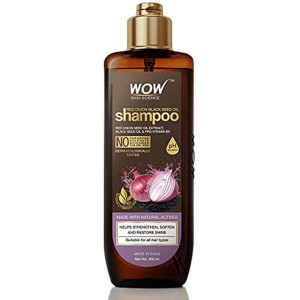 WOW Skin Science Shampoo with Red Onion Black Seed Oil
