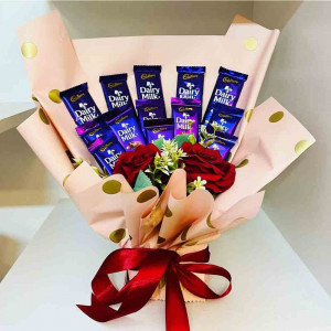 Dairy Milk Chocolate Bouquet