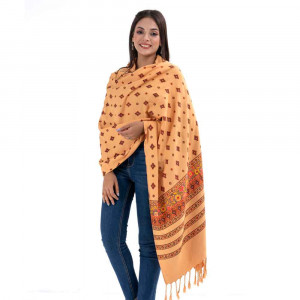 Brown Viscose Shawl
