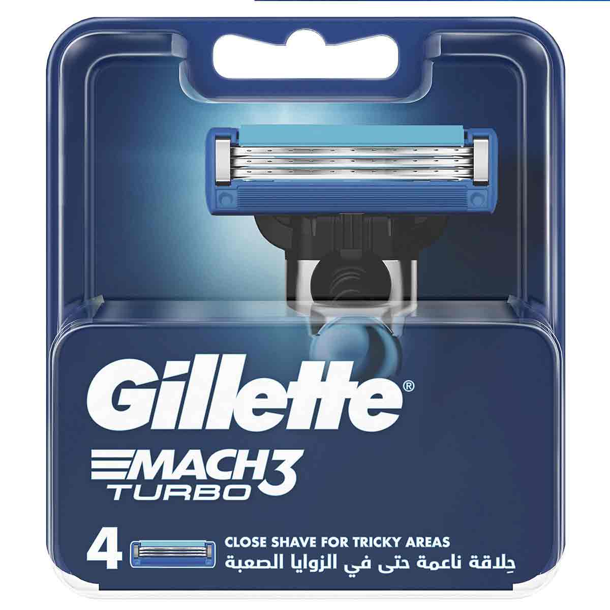 Mach3 Turbo Cartridge 4 Blades