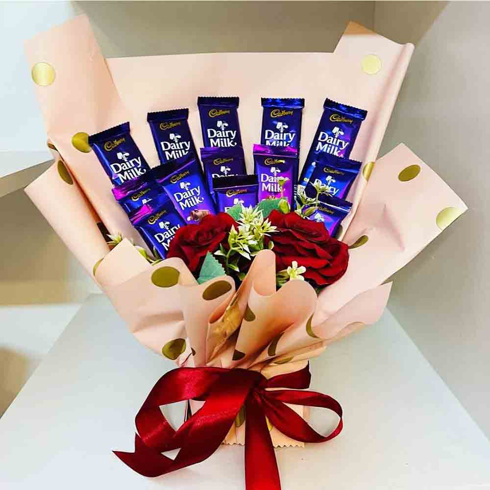 Dairy Milk Chocolate Bouquet