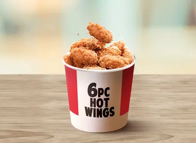 6 pcs Hot Wings